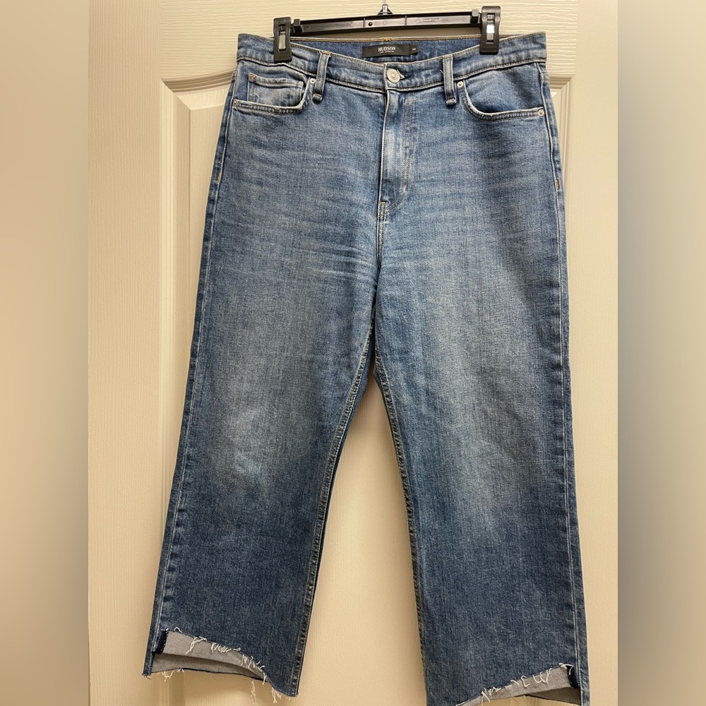 Hudson Remi High Rise Crop Jeans